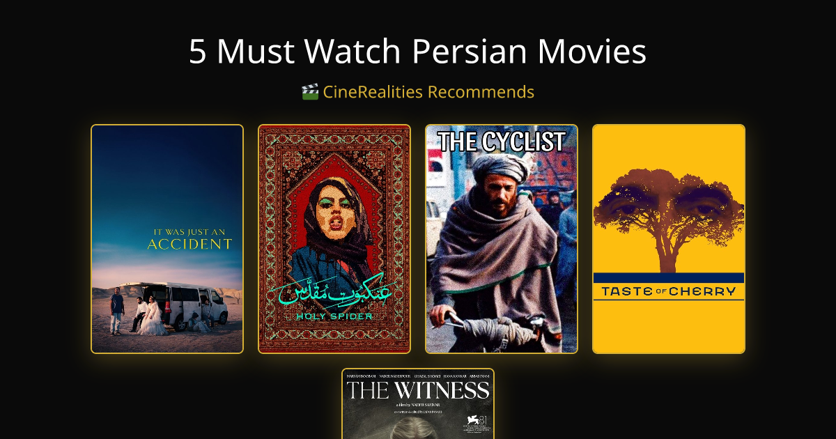 5 Must Watch Persian Movies - Recommendations feature image